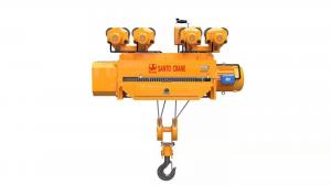 China weatherproof Remote Control compact Wire Rope Crane Hoist  wear resistance on sale
