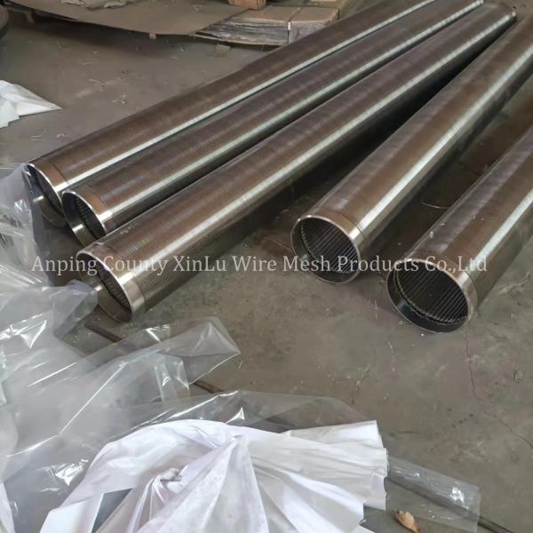 273mm 10-3/4" Water Well Screen Pipe With Wedge Wire Wrapped Continuous Slot