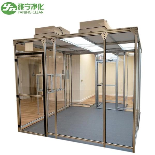 Unit Standard Dust Free Ffu Clean Room Modular Quickly Installation