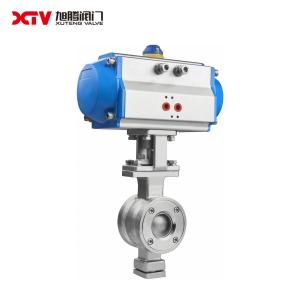 China Manual Driving Mode Pneumatic/Electric V-Type Ball Valve VQ641Y for Initial Payment wholesale