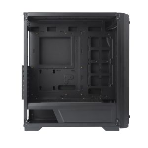 SKTC Tempered Glass 12cm RGB Fan ATX PC Case