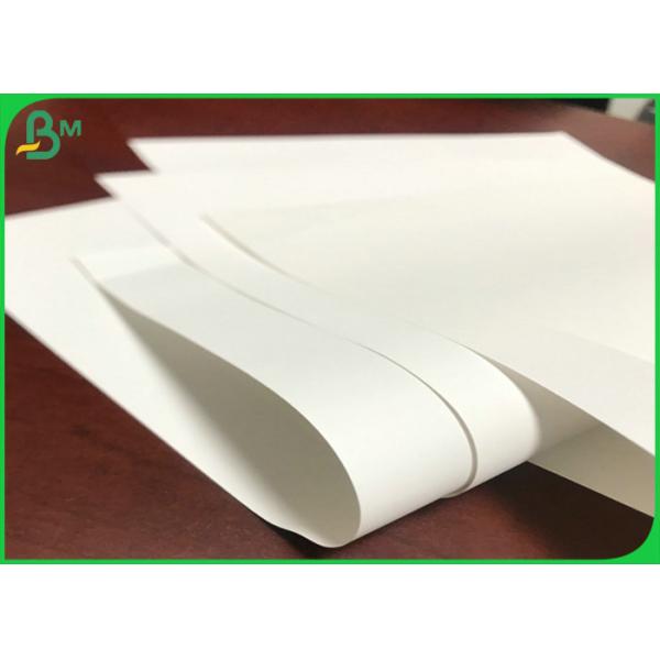 White Coated Synthetic Paper rolls 80um to 350um thick non tear paper