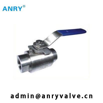 Quality 2pc Forged Steel Ball Valve NPT SS304 SS316 Body CF8M Fire Safe Ball Valves for sale