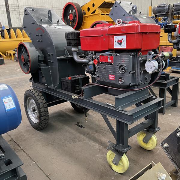 PC1000x800 Clay Brick Machine 75kw Hammer Mill Brick Extruder Machine