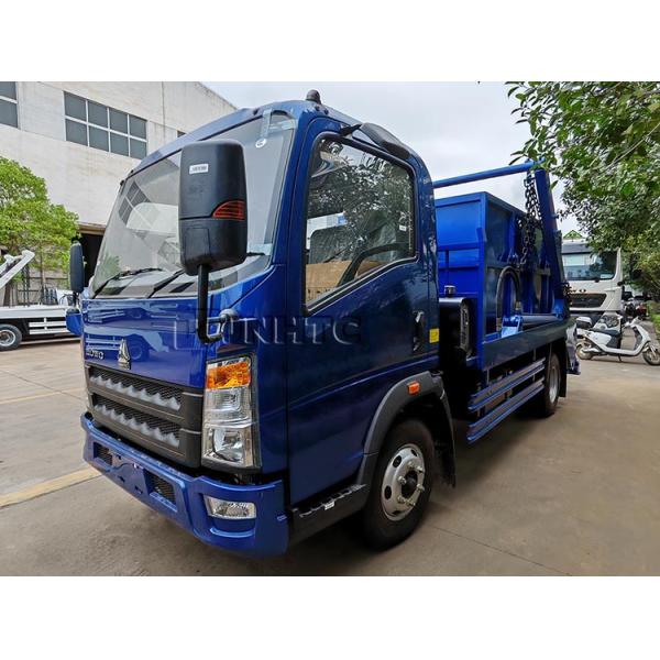 NEW HOWO Garbage Truck 4X2 5CBM 10CBM Hook Arm Garbage Truck For Sale