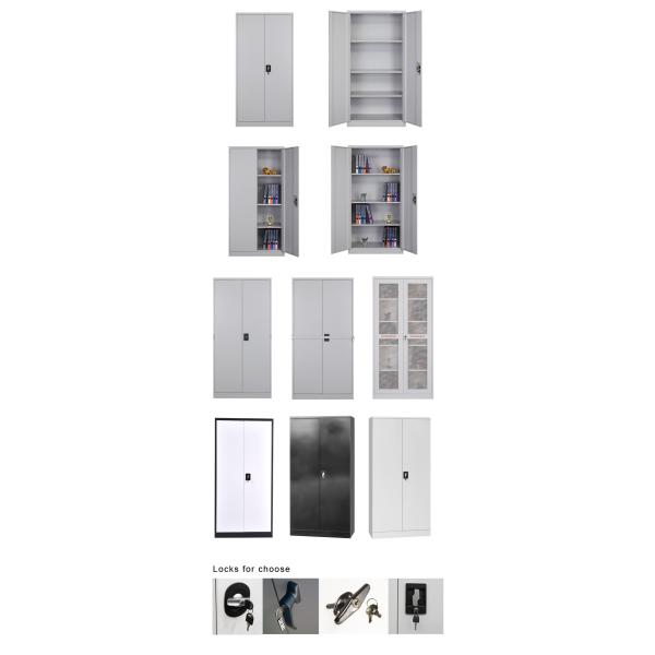 0.135 CBM 2 Door 900*400*1850mm Modern Filing Cabinet