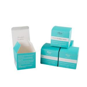 China cosmetics mask cardbaord box lotion paper box makeup color packaging box wholesale