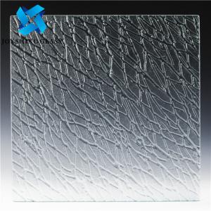 China White Acid Etched Glass Soundproof Anti Glare Tempered Glass wholesale