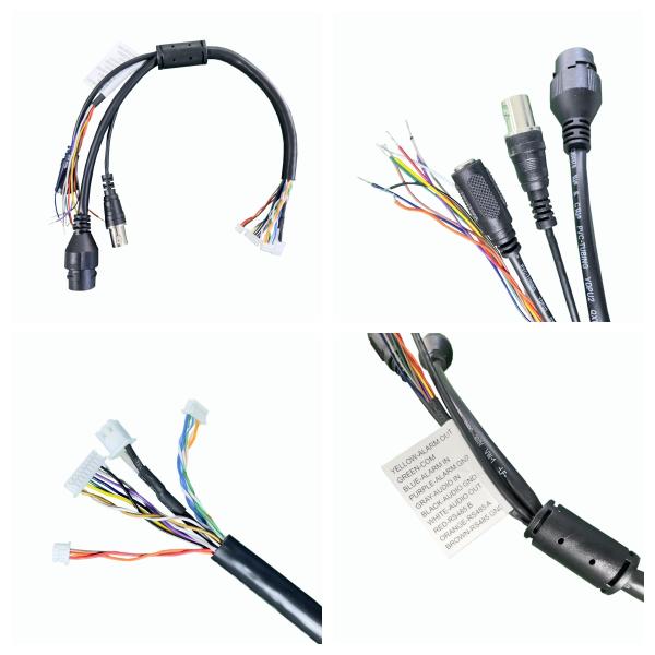 RJ45 Female Base Wire Harness Wiring Harness With Connector MX1.25-3/6/9PI 006 N
