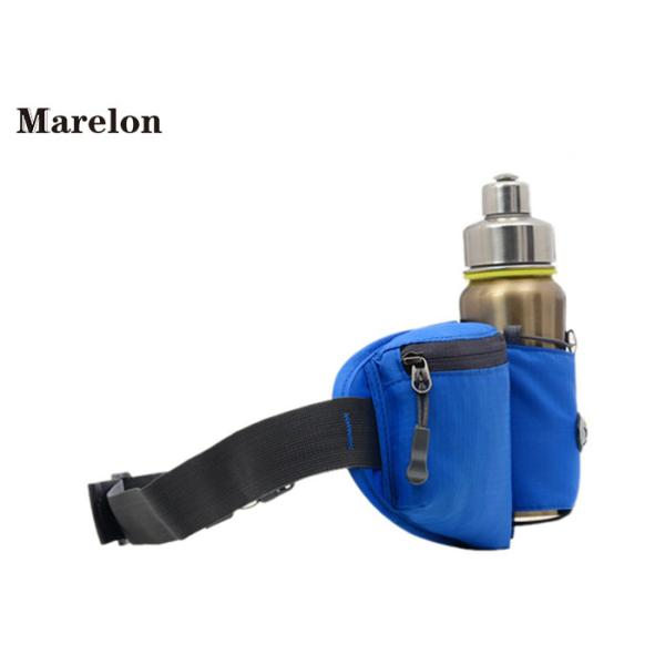Polyester Adjustable Spandex Running Belt Pouch Pockets With Water Holder