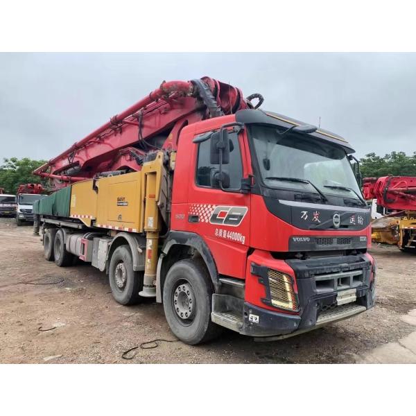 SANY 56m Volvo Chassis Concrete Pump Trucks at Best Value Shaft Number 2 Rated engine speed 1800r/min