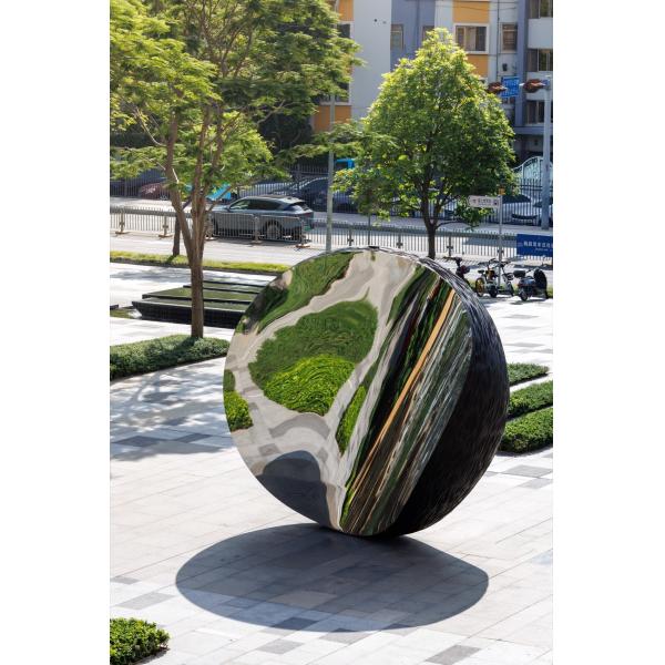 Europe Regional Feature Stainless Steel Forged Abstract Sculpture for Landscaping