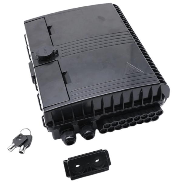 Indoor / Outdoor 16 Port Splitter Fiber Optic FTTH Splitter Box