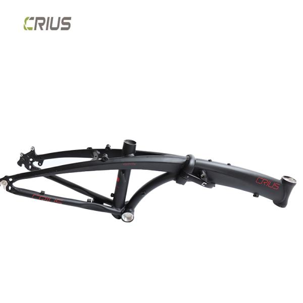 20 Inch Folding Bicycle with 9 Speed Gears and Portable Design Made of Alloy Material