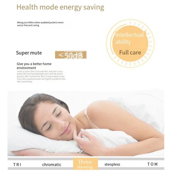 80Ra Round Ceiling Fan With Dimmable Light 60W*2 5 Year Lifespan