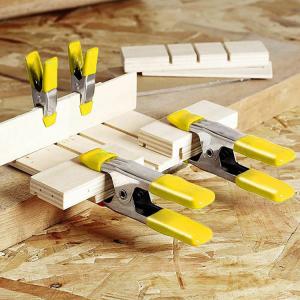 China 2/4/6 Inch Spring Clips Multifunctional Woodworking Clamps A Metal Spring Clip wholesale