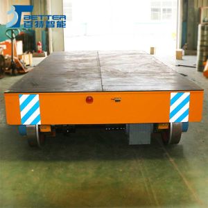 China China Supply 20 Ton Battery Electric Trackless Platform Production Line Transfer Cart wholesale