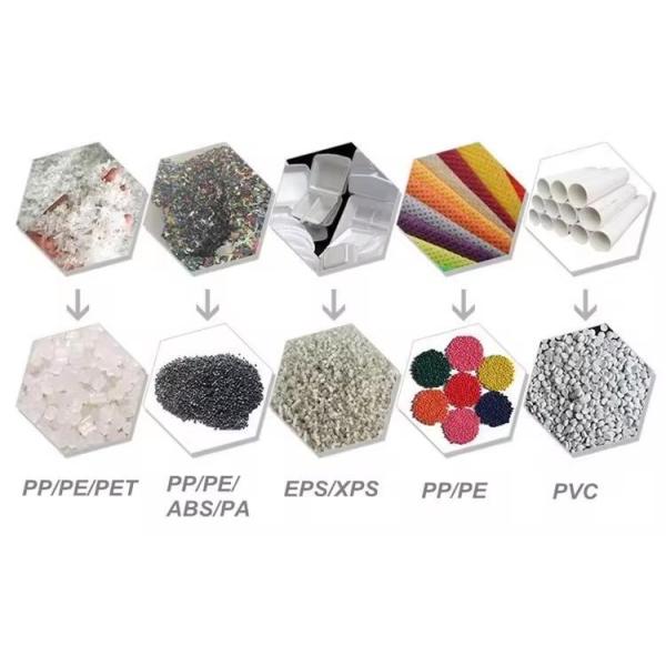 Hydraulic PP Pelletizing Line PE PET Pelletizing Line Twin Screw