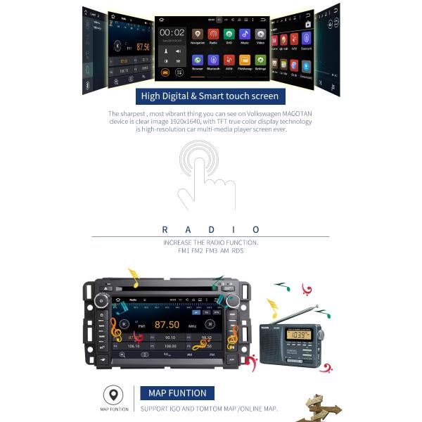 7.1 Android Car DVD Player GPS Canbus Steering Wheel Control Multi - Language