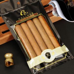 China Cigar Plastic Three Side Seal Bag Gravure Print / Digital Print Zipper Packaging Bag wholesale