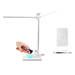 China Qi Standard Foldable 5V Led Desk Lamp Wireless Charger wholesale