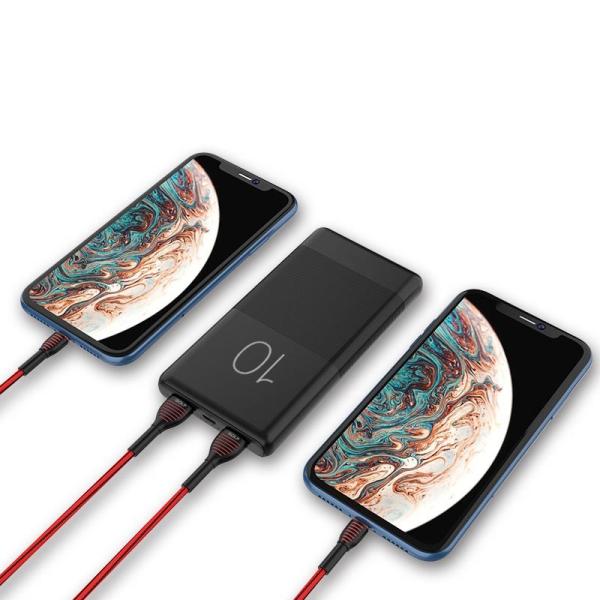 Qi 10000mah Wireless Charging Power Bank Universal 68*16*135mm