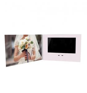 China Luxury design LCD Screen Customization Birthday Wedding Invitation Video Greeting Card wholesale