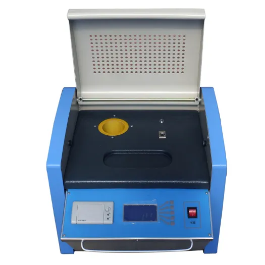Customization Insulation Oil Dissipation Factor and Resistivity Measuring System