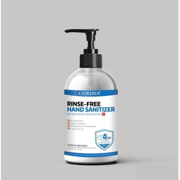 Waterless Antibacterial Hand Sanitizer 500ml alcohol Antiseptic Hand Gel