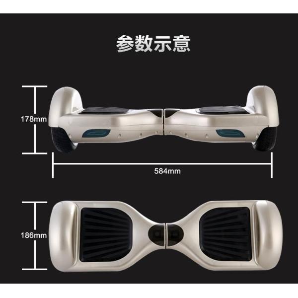6.5" Two wheels Smart Balance Hoverboard UL2272 Certified Electric Self Balance Hoverboard with Light Sensor LED Factory