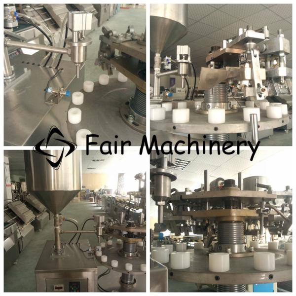 1.8Kw Aluminum Tube Sealing Machine , 0.2CBM/min 1PH Ointment Tube Filling Machine