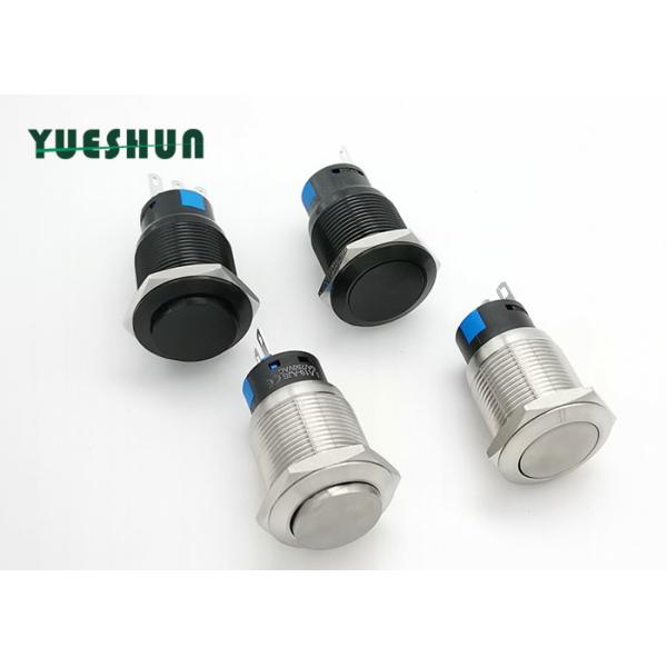 China Oxidized Aluminum Push Button Switch 19mm 5A 250V AC OEM ODM Available wholesale