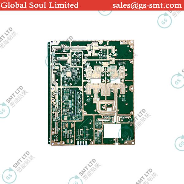 1.2mm Thick Double-sided Rogers Board with 100G Signal Transmission for High-speed PCB Manufacturing