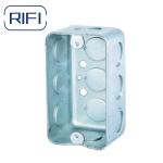 4"x2" Rectangular Junction Box Metal For Surface Mounted Wiring