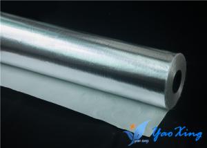 China 0.6mm Anti - Corrosion Aluminum Foil Fiberglass Cloth Good Gasproof For Pipes wholesale
