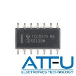 Dual Channel D Type Flip Flop CMOS Integrated Circuits , Programming IC Chips