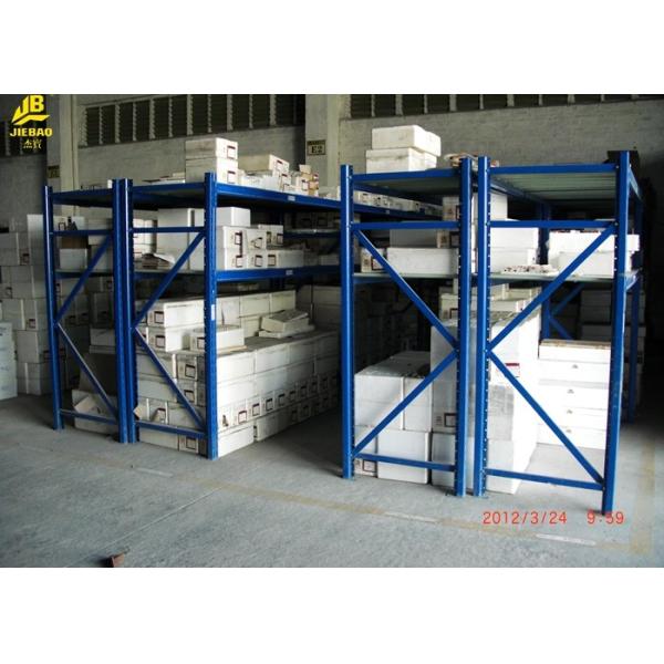 Quality Durable Medium Duty Steel Rack Assembly Columns Steel Panel Optional for sale