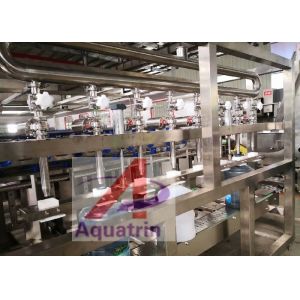 Automatic 5 Gallon Barrel Filling Machine Intergrating Washing Capping