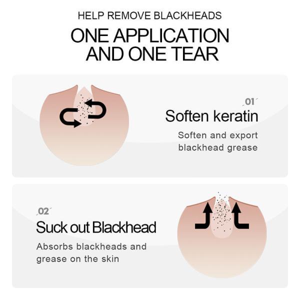 Vitamin C & Hyaluronic Acid Sheet Mask for Blackhead Removal and Deep Cleansing