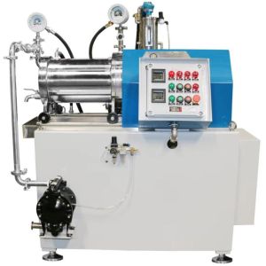 Buy cheap 10L Capacity Pin Type Bead Mill Horizontal Super Fine Sand Grinding Mill from wholesalers