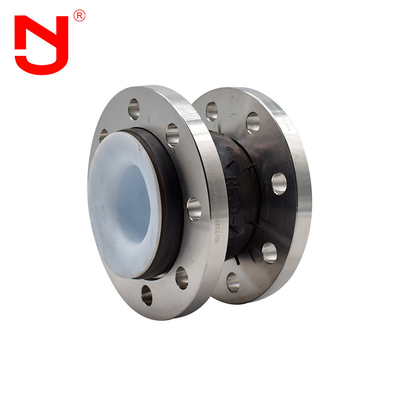 Single Ball PTFE Expansion Joints Lined PTFE Rubber PTFE Bellows