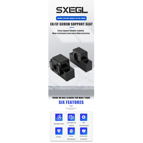 BK / BF Ball Screw Support Units Customized Ball Screw Support Bearing
