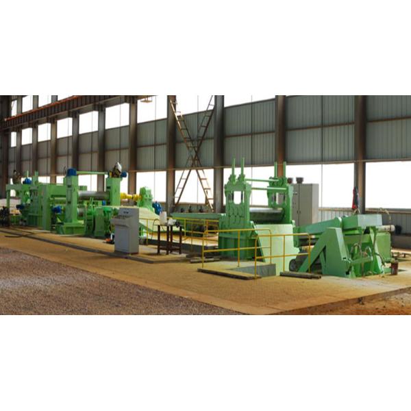 0.3 - 3mm Simple Galvanized Steel Slitting Lines , High Speed Cut To Length Machine