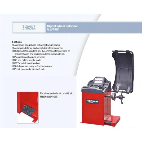 Wheel Balance Trainsway 825A Small Size Wheel Balancing Machine with Balancing Range