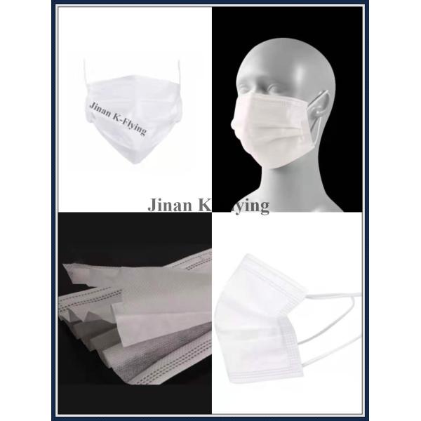 Ear Loop 3S PP Non Woven Face Mask 17.5*9.5cm