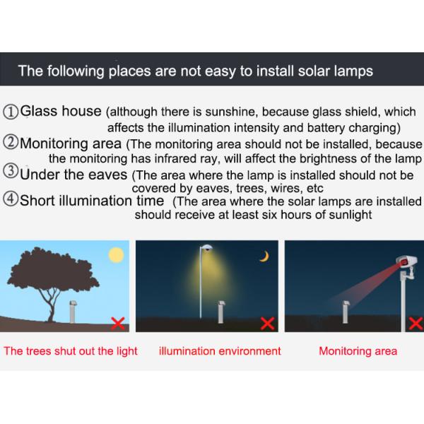 Outdoor Solar Street Lamp LED Home Yard Lamp Villa Lawn Lamp Waterproof With High Pole