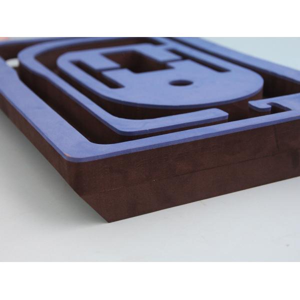 25mm Thickness Packaging Foam Inserts EVA Material Glued Environmentally Friendly