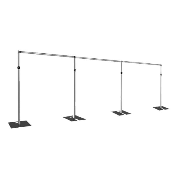 High Quality Pipe And Drape System Rubber Base Weights Enhancing Stability For Weddings and Corporate Events