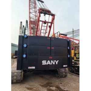 SANY SCC550C-55T Used Crawler Crane 242 HP 180 KW With 55 Ton Lifting Capacity