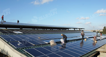 Bluesun Solar Home Power Kit Solar Single Panel Luxen 36v 280w 290w 300w Poly Solar Panel High Power Panels